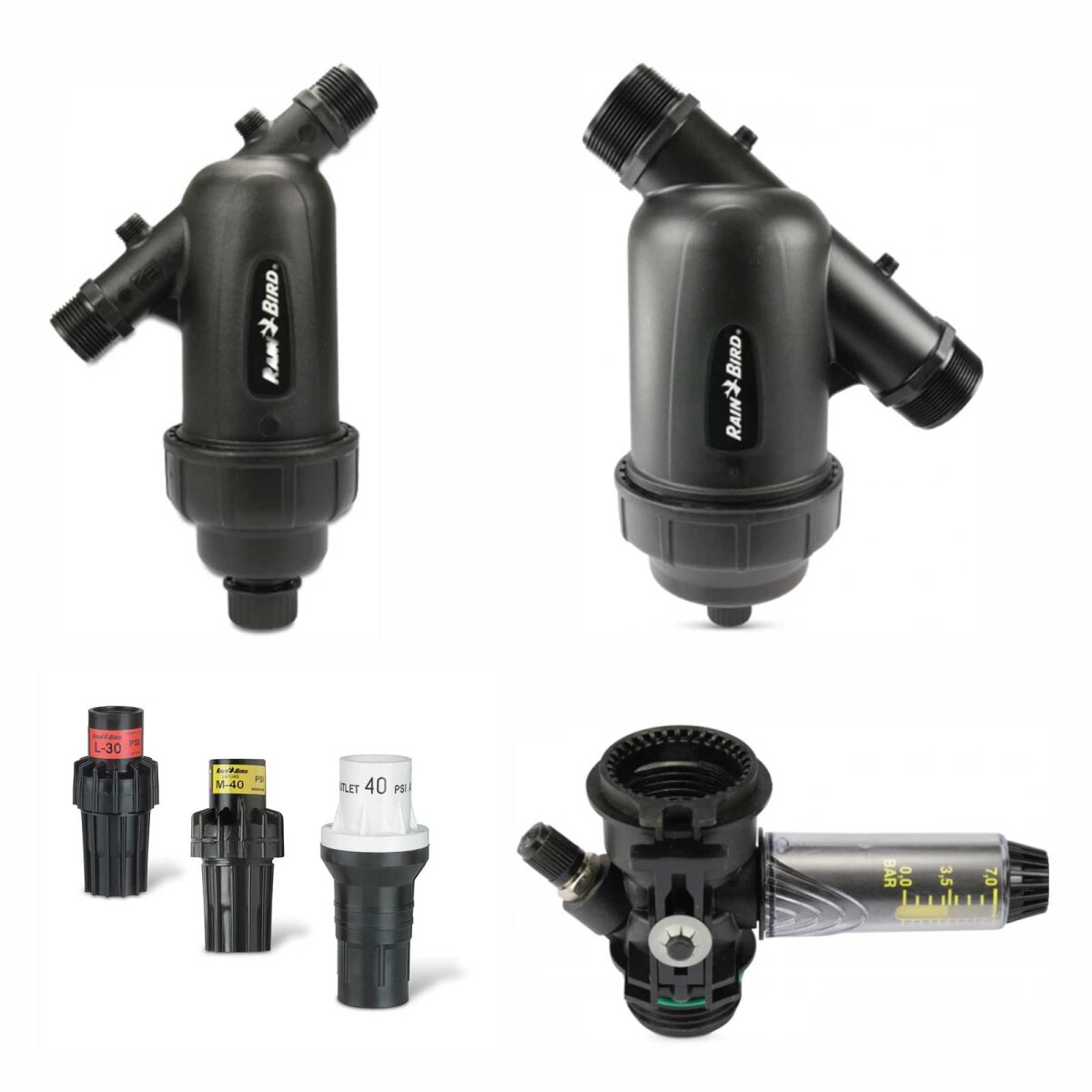 Wasserfilter und Druckminderer