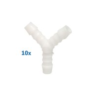 Y-Stück Schlauchverbinder aus Kunststoff - Pack (10...