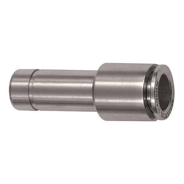 Gerade Steckverbindungen mit Stecknippel reduzierend Edelstahl 1.4404