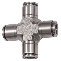 X-Steckverbindung Edelstahl 1.4404