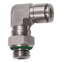 L-Steckverschraubung Edelstahl 1.4404 drehbar...