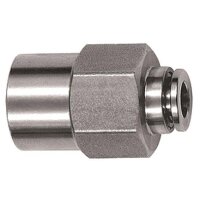 Gerade Steckverschraubung Edelstahl 1.4404 Innengewinde...