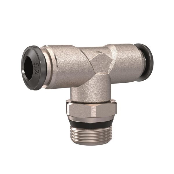 T-Steckverschraubung universal short drehbar konisch dichtend