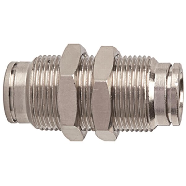 Gerade Schott-Steckverbindung metallica