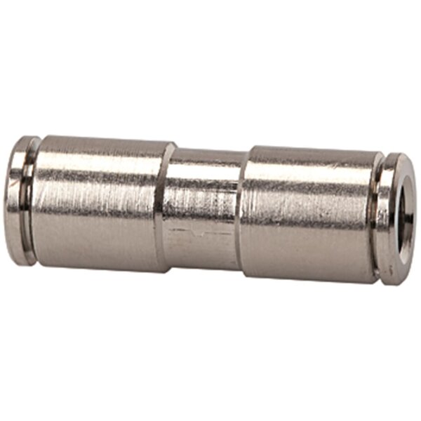 Gerade Steckverbindung metallica