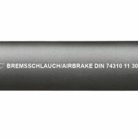 Airbrake DIN 74310 Gummibremsschlauch / Druckluftbremsschlauch schwarz (Meterware)