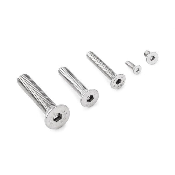 Senkkopfschrauben Innensechskant Edelstahl A2 V2A VA ISO 10642 - DIN 7991 M3-M8