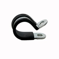 Rohrschelle Rohrschellen Leitungsschelle Schelle gummiert...