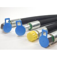 Hydraulikschlauch 2SN DN 10  - NW10 - 12L - DKOL - DKOL45 - DKOL90 - CEL innen gereinigt und verschlossen. L&auml;ngen von 200mm bis 1.900mm  1000 mm DKOL - CEL