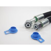 Hydraulikschlauch 2SN DN 10  - NW10 - 12L - DKOL - DKOL45 - DKOL90 - CEL innen gereinigt und verschlossen. L&auml;ngen von 200mm bis 1.900mm  1000 mm DKOL - CEL