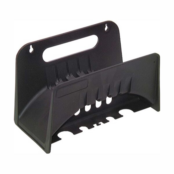 Wandschlauchhalter Kunststoff schwarz