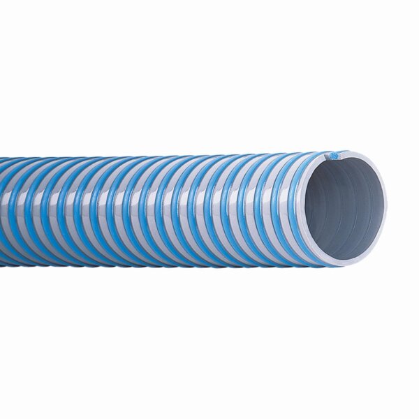 Superelastico Saug- und Druckschlauch 203 mm – hochflexibel, blau/grau, 3 m Stück