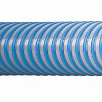 Superelastico Saug- und Druckschlauch 203 mm &ndash; hochflexibel, blau/grau, 3 m St&uuml;ck